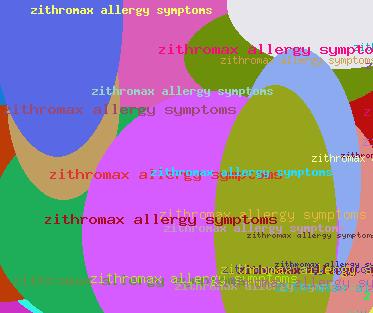 Zithromax allergy symptoms