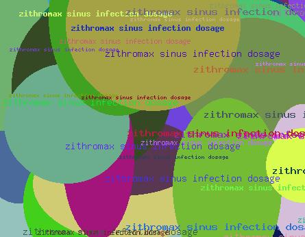 ZITHROMAX SINUS INFECTION DOSAGE
